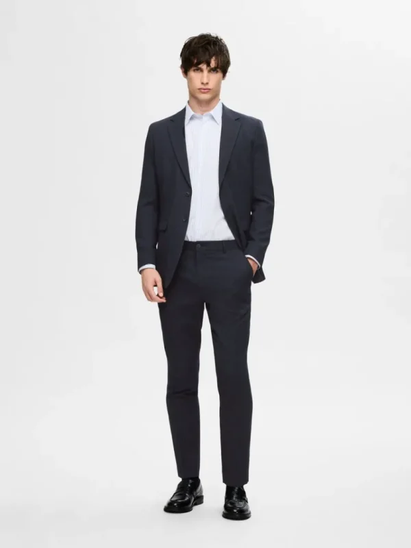 Bukser | Jakkesæt & Blazers>SELECTED SLIM FIT HABITBUKSER Blue