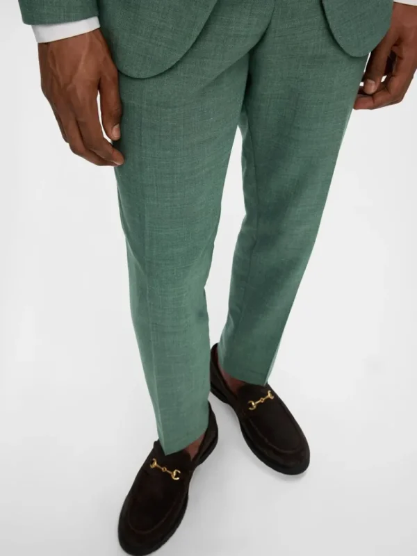 Bukser | Jakkesæt & Blazers>SELECTED SLIM FIT HABITBUKSER Green