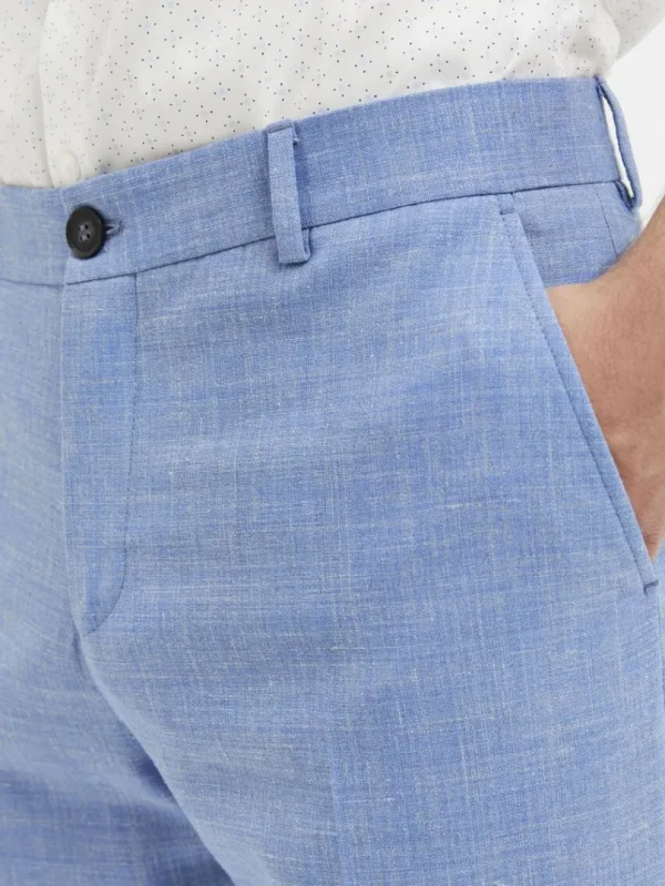 Bukser | Jakkesæt & Blazers>SELECTED SLIM FIT HABITBUKSER Blue