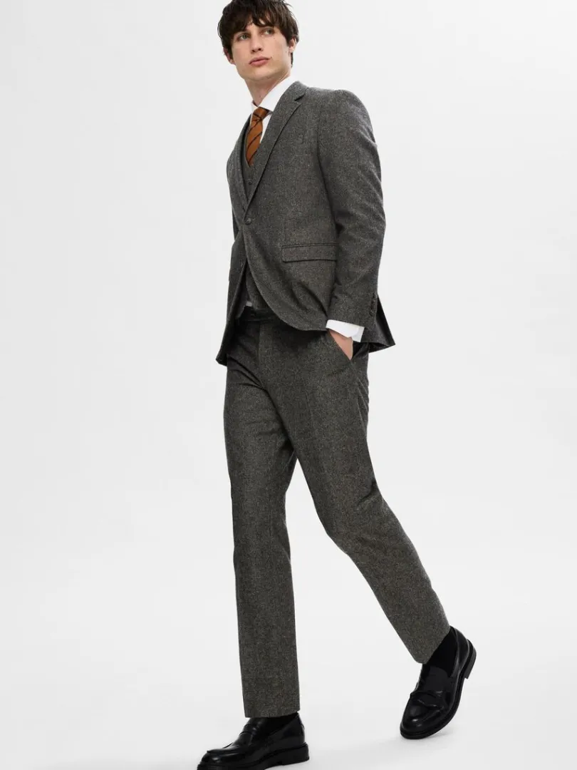 slim_fit_habitbukser_3-4.webp Bukser | Jakkesæt & Blazers>SELECTED SLIM FIT HABITBUKSER Grey