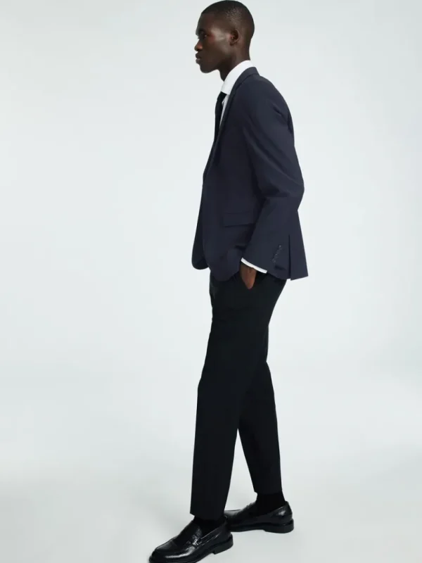 Bukser | Jakkesæt & Blazers>SELECTED SLIM FIT HABITBUKSER Black