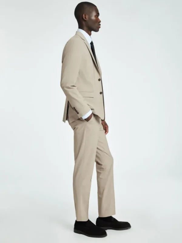 Bukser | Jakkesæt & Blazers>SELECTED SLIM FIT HABITBUKSER Beige
