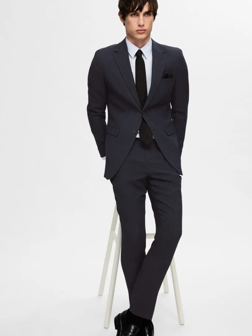 slim_fit_habitbukser_3-7.webp Bukser | Jakkesæt & Blazers>SELECTED SLIM FIT HABITBUKSER Blue