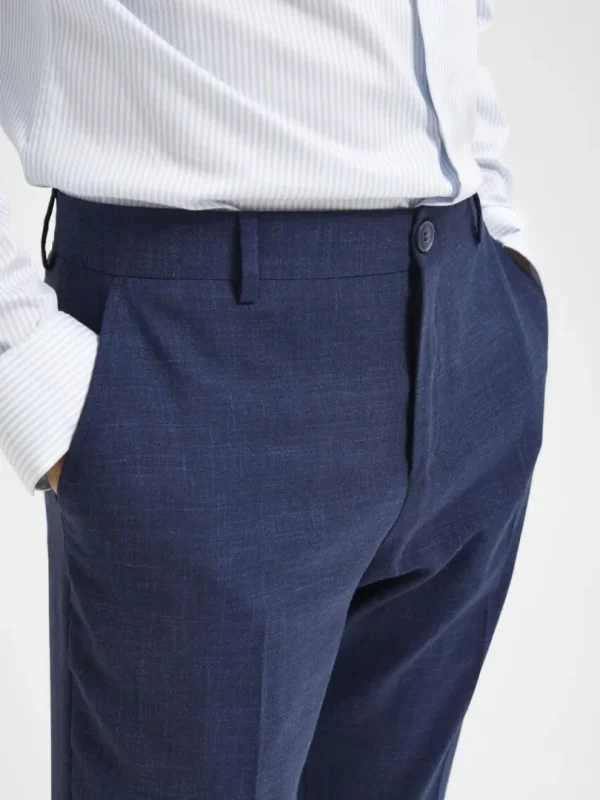 Bukser | Jakkesæt & Blazers>SELECTED SLIM FIT HABITBUKSER Blue