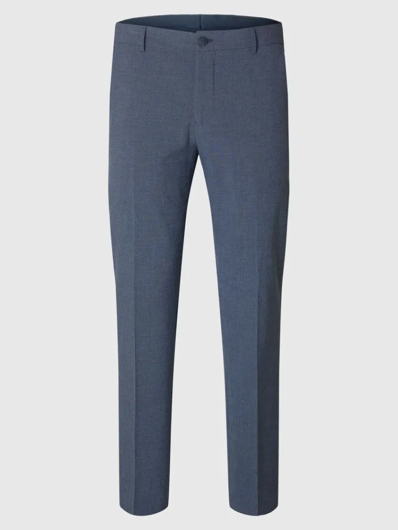 slim_fit_habitbukser_4-11.webp Bukser | Jakkesæt & Blazers>SELECTED SLIM FIT HABITBUKSER Blue