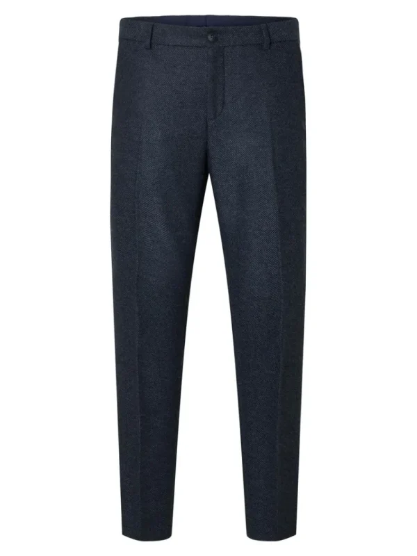 Bukser | Jakkesæt & Blazers>SELECTED SLIM FIT HABITBUKSER Blue