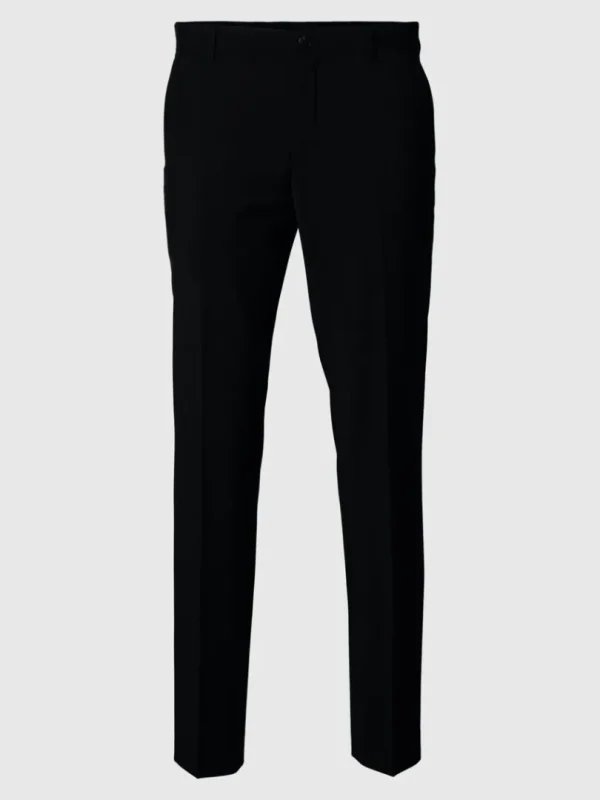 Bukser | Jakkesæt & Blazers>SELECTED SLIM FIT HABITBUKSER Black
