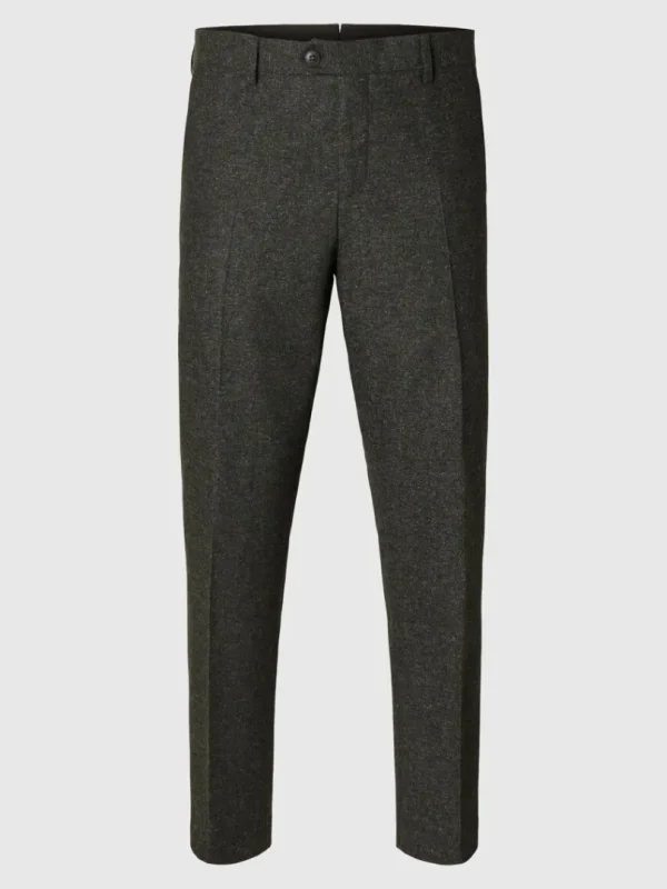 Bukser | Jakkesæt & Blazers>SELECTED SLIM FIT HABITBUKSER Green