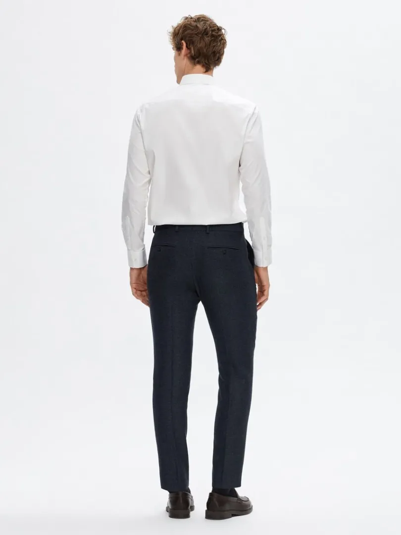 slim_fit_habitbukser_5-15.webp Bukser | Jakkesæt & Blazers>SELECTED SLIM FIT HABITBUKSER Blue