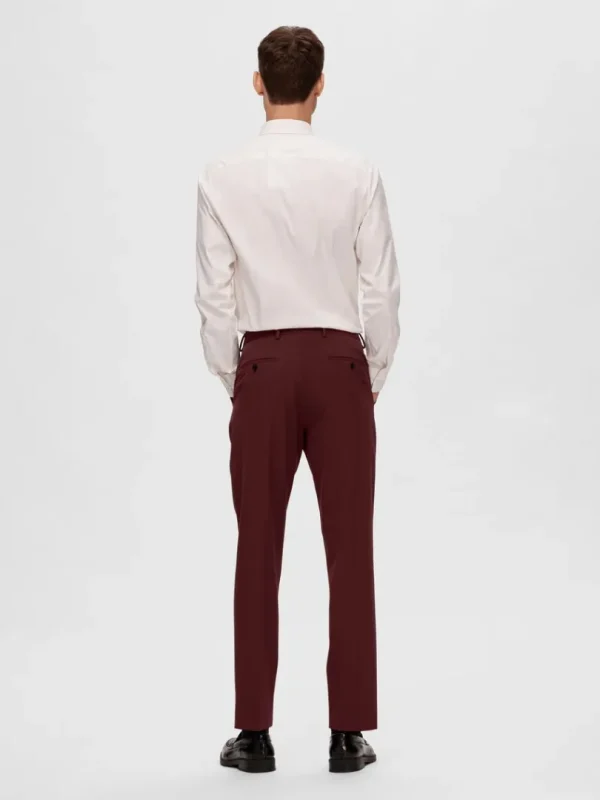 Bukser | Jakkesæt & Blazers>SELECTED SLIM FIT HABITBUKSER Red