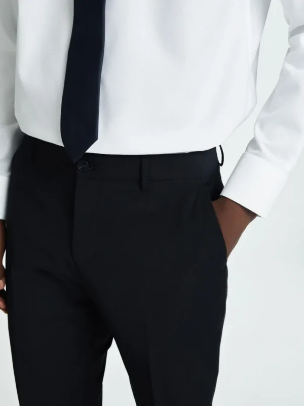 Bukser | Jakkesæt & Blazers>SELECTED SLIM FIT HABITBUKSER Black