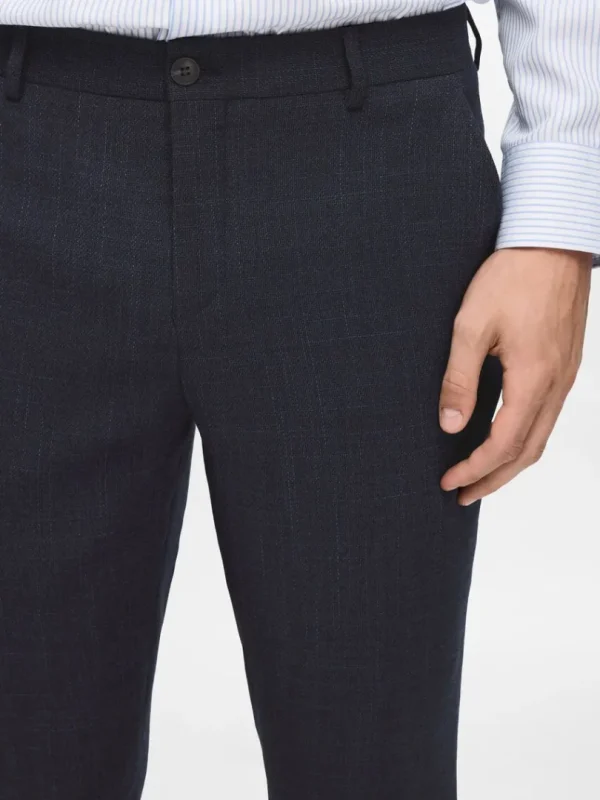 Bukser | Jakkesæt & Blazers>SELECTED SLIM FIT HABITBUKSER Blue
