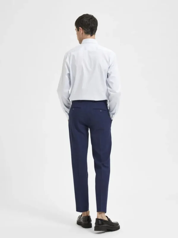 Bukser | Jakkesæt & Blazers>SELECTED SLIM FIT HABITBUKSER Blue