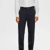 Bukser>SELECTED SLIM FIT JERSEY HABITBUKSER Blue