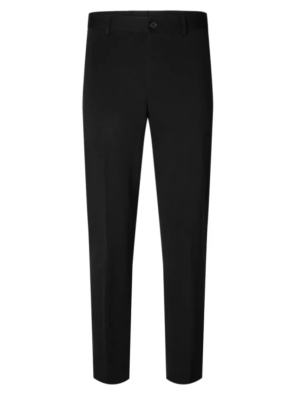 Bukser>SELECTED SLIM FIT JERSEY HABITBUKSER Black