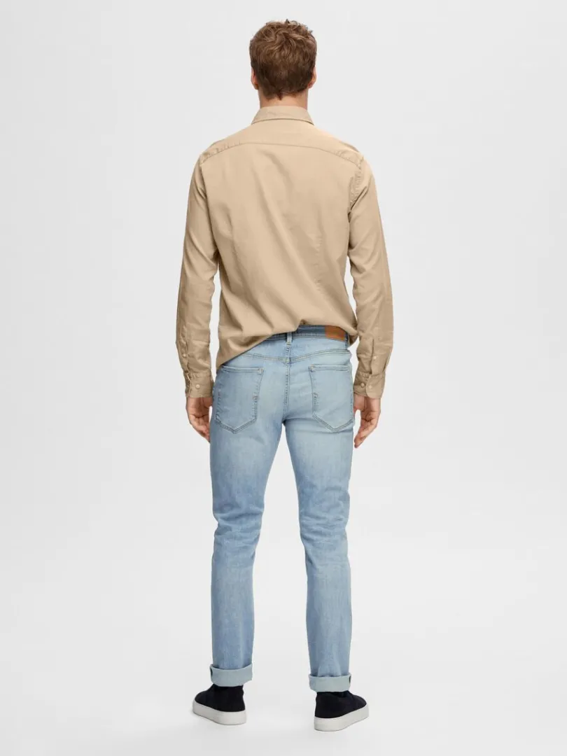slim_fit_lys_vask_jeans_1.webp Jeans>SELECTED 175 SLIM FIT LYS VASK JEANS Blue