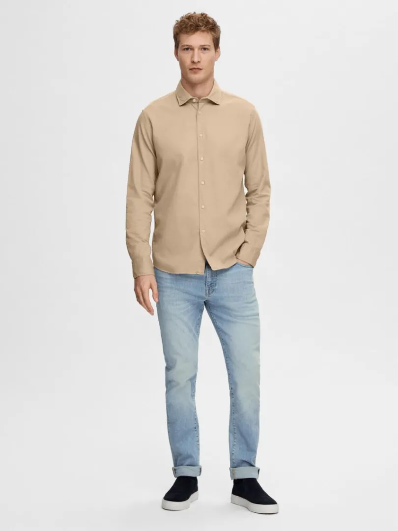 slim_fit_lys_vask_jeans_2.webp Jeans>SELECTED 175 SLIM FIT LYS VASK JEANS Blue