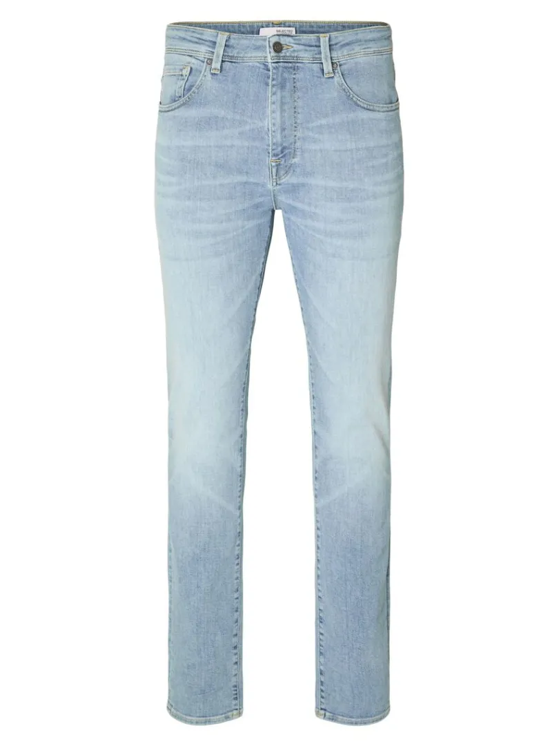 slim_fit_lys_vask_jeans_4.webp Jeans>SELECTED 175 SLIM FIT LYS VASK JEANS Blue