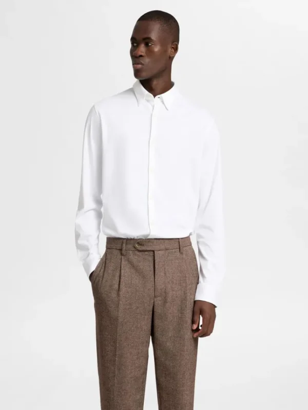 Skjorter>SELECTED SLIM FIT SKJORTE White