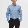 Skjorter>SELECTED SLIM FIT SKJORTE Blue