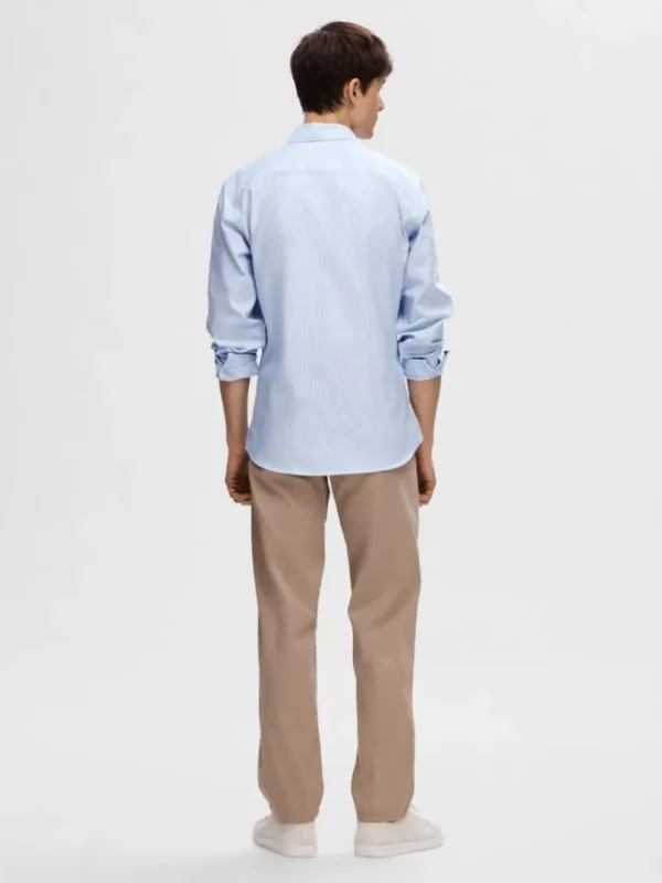 Skjorter>SELECTED SLIM FIT SKJORTE Blue