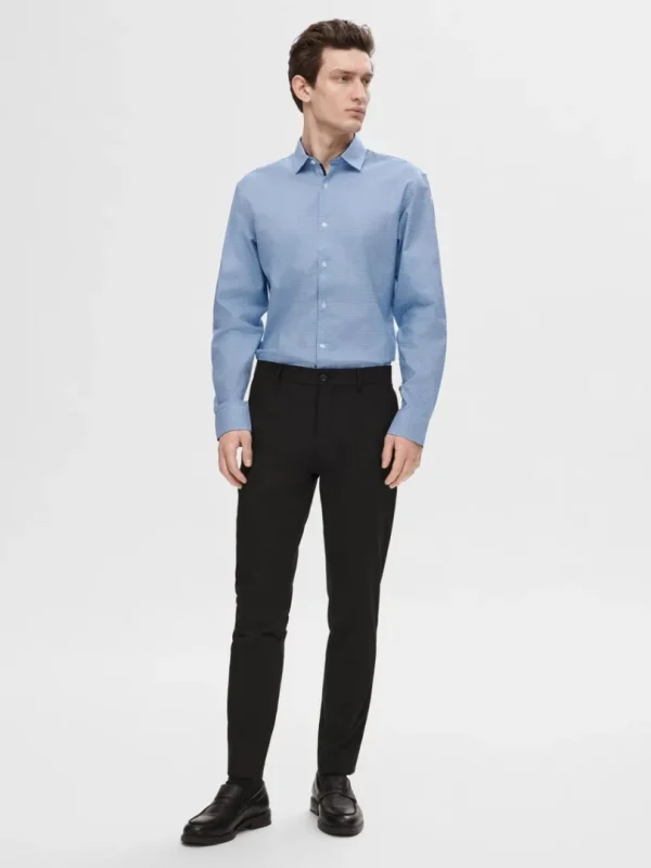 Skjorter>SELECTED SLIM FIT SKJORTE Blue