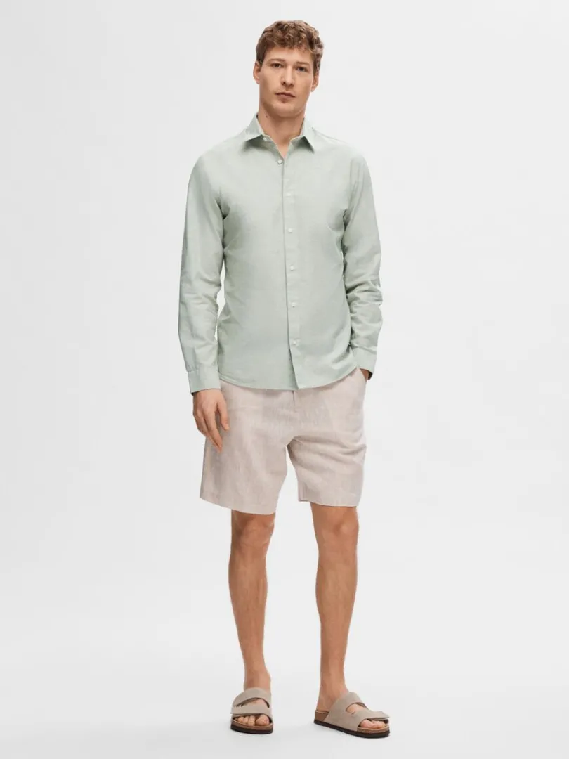 slim_fit_skjorte_2-26.webp Skjorter>SELECTED SLIM FIT SKJORTE Green