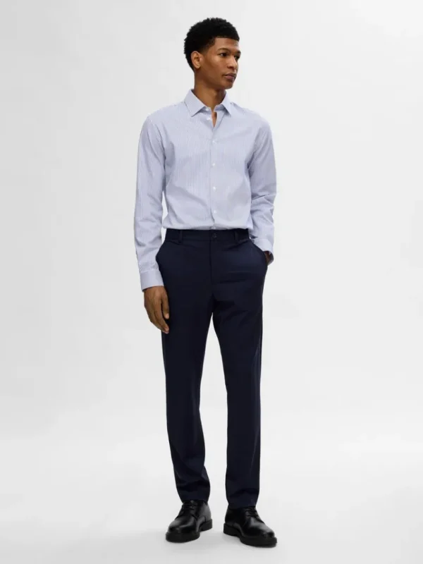 Skjorter>SELECTED SLIM FIT SKJORTE Blue