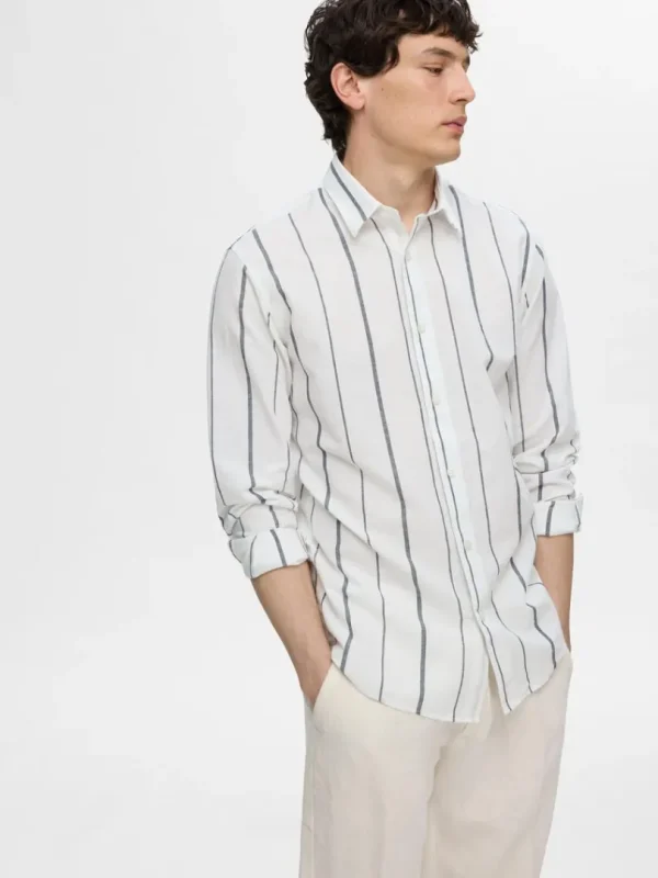 Skjorter>SELECTED SLIM FIT SKJORTE White
