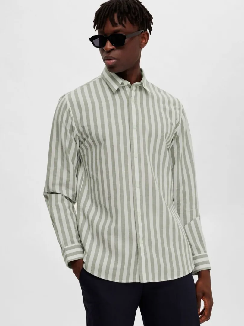 slim_fit_skjorte_3-25.webp Skjorter>SELECTED SLIM FIT SKJORTE Green