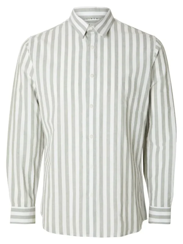 Skjorter>SELECTED SLIM FIT SKJORTE Green