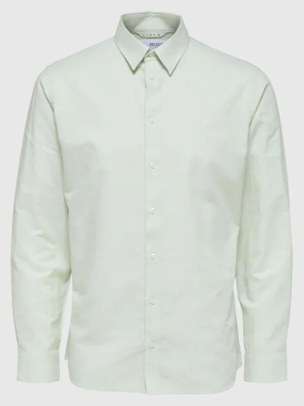 Skjorter>SELECTED SLIM FIT SKJORTE Green