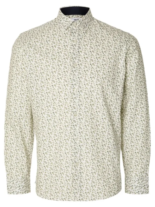 Skjorter>SELECTED SLIM FIT SKJORTE Green