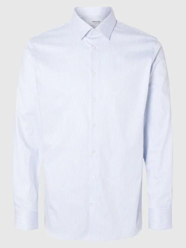 Skjorter>SELECTED SLIM FIT SKJORTE Blue