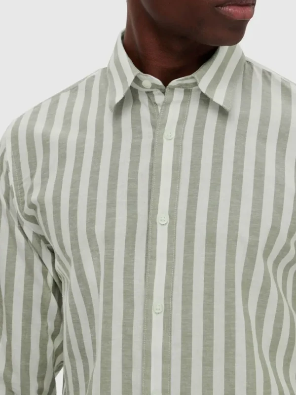Skjorter>SELECTED SLIM FIT SKJORTE Green