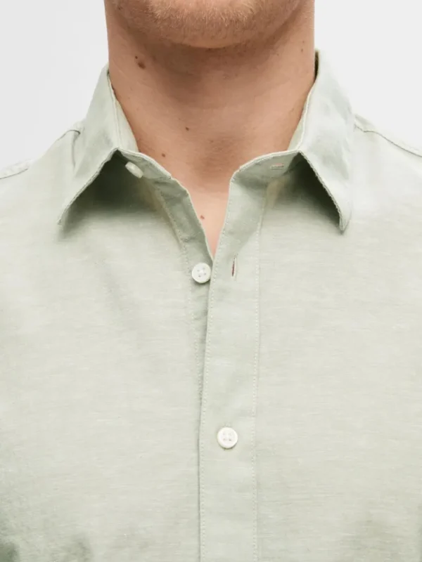Skjorter>SELECTED SLIM FIT SKJORTE Green