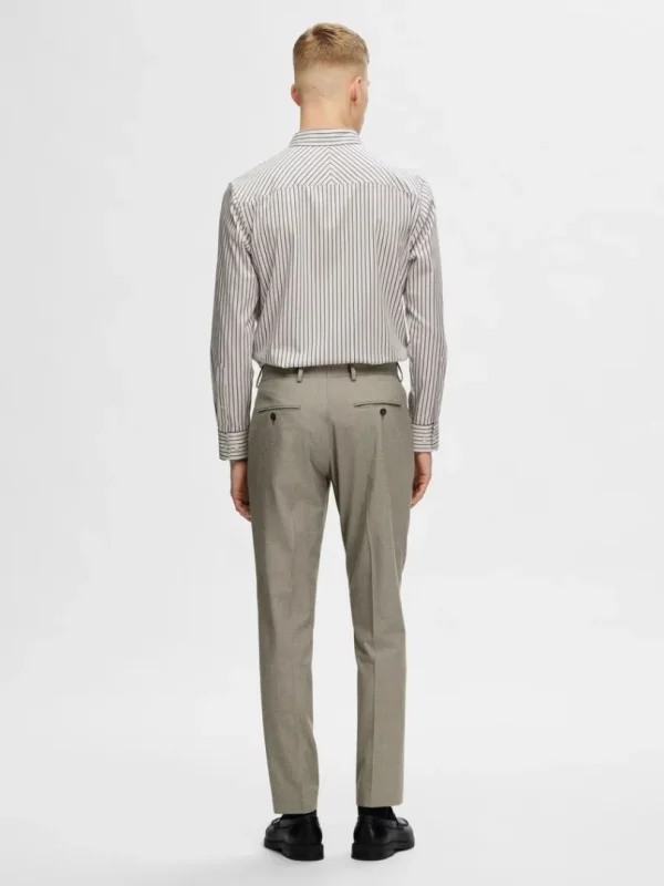Skjorter>SELECTED SLIM FIT SKJORTE Grey