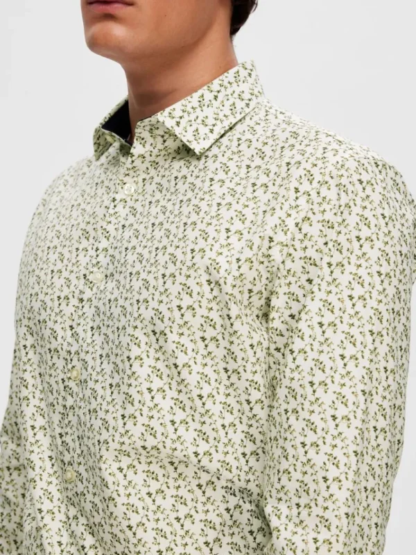 Skjorter>SELECTED SLIM FIT SKJORTE Green