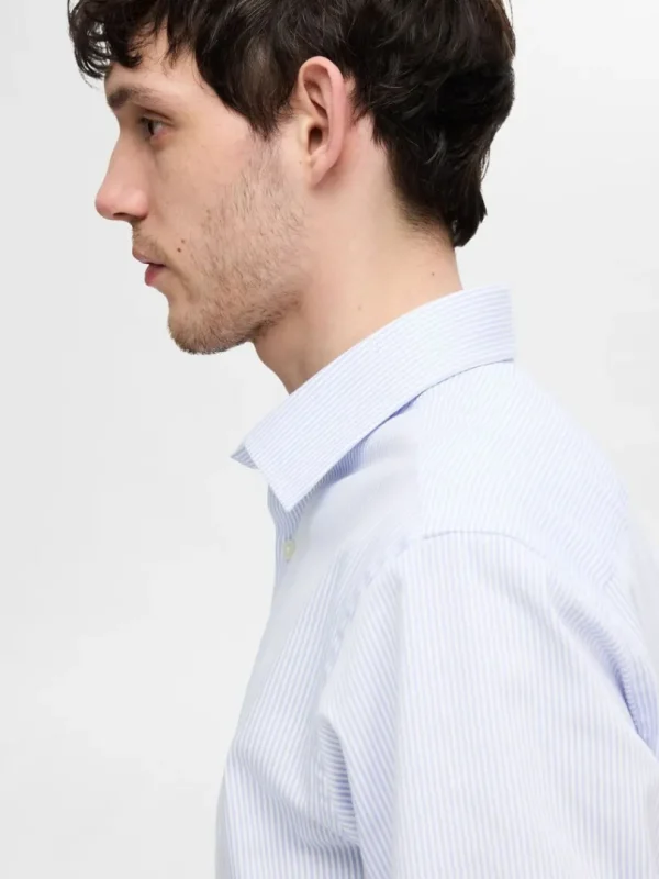 Skjorter>SELECTED SLIM FIT SKJORTE Blue