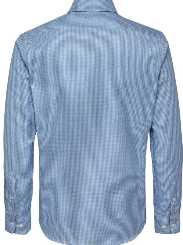 Skjorter>SELECTED SLIM FIT SKJORTE Blue
