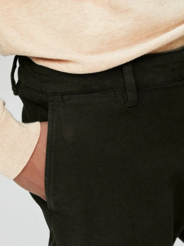 Bukser>SELECTED 175 SLIM FIT STRUKTURERET CHINOS Green