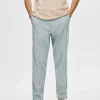 Bukser>SELECTED SLIM FIT TAPERED BUKSER Blue