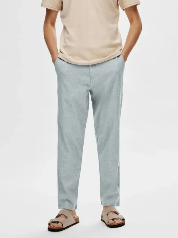 Bukser>SELECTED SLIM FIT TAPERED BUKSER Blue