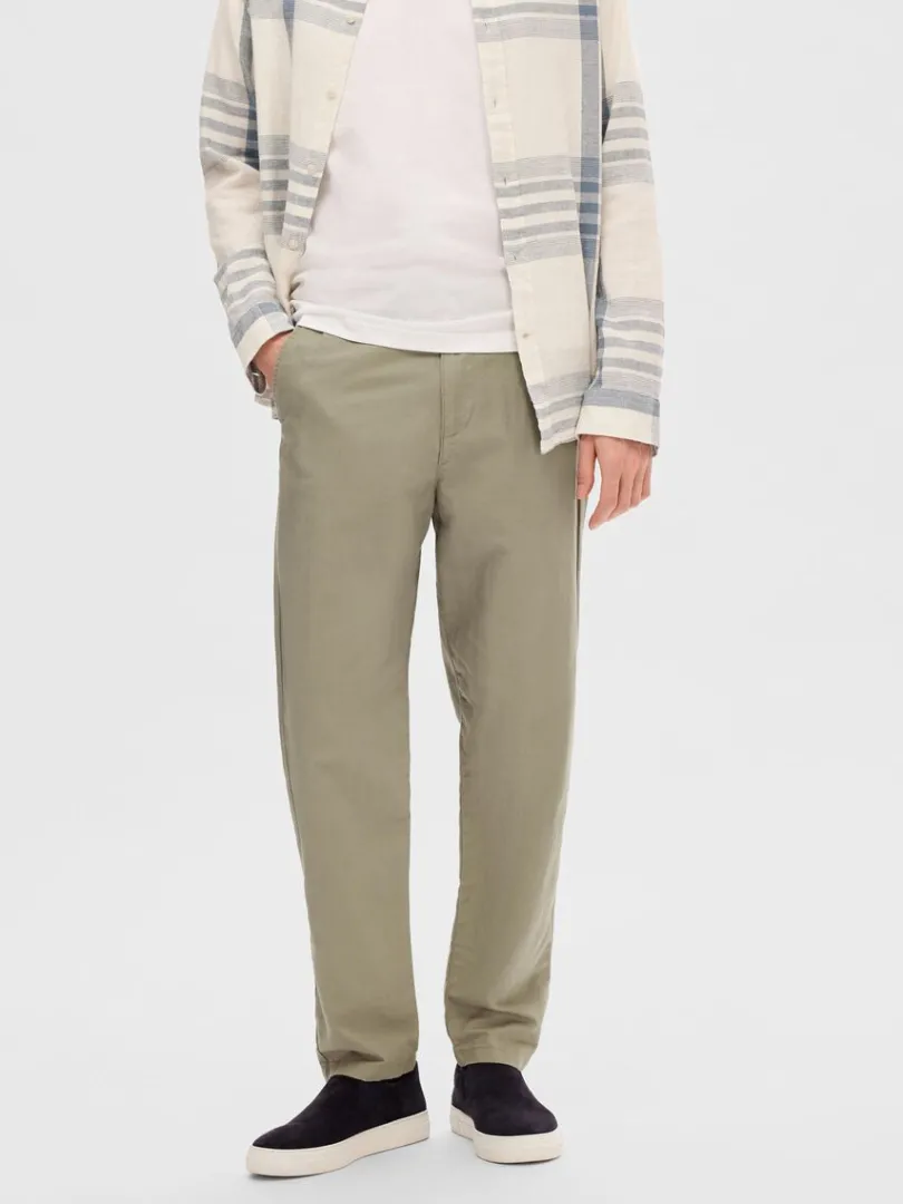 slim_fit_tapered_bukser_0.webp Bukser>SELECTED 172 SLIM FIT TAPERED BUKSER Green