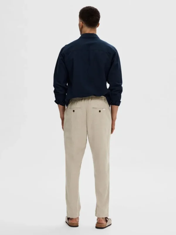 Bukser>SELECTED SLIM FIT TAPERED BUKSER Green
