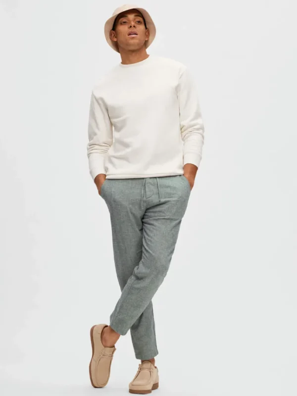 Bukser>SELECTED SLIM FIT TAPERED BUKSER Blue