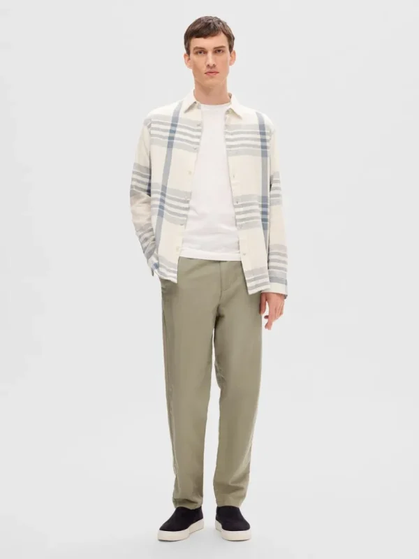 Bukser>SELECTED 172 SLIM FIT TAPERED BUKSER Green