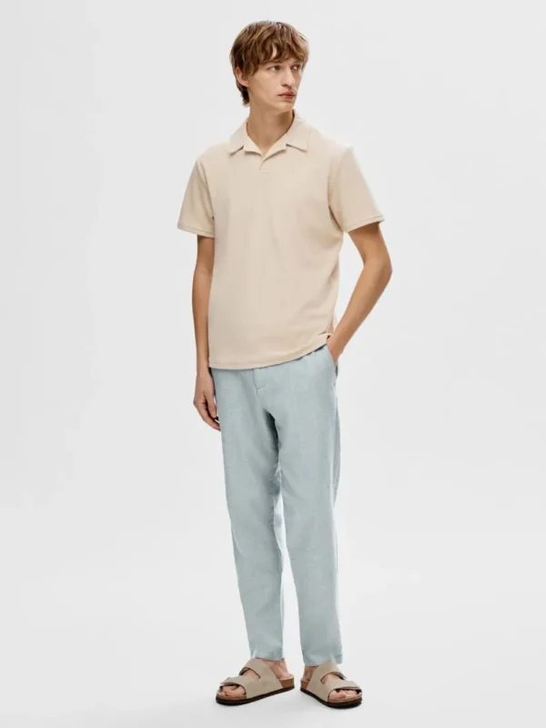 Bukser>SELECTED SLIM FIT TAPERED BUKSER Blue