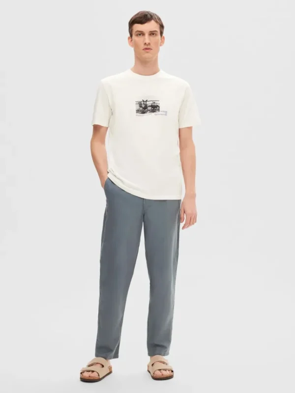Bukser>SELECTED 172 SLIM FIT TAPERED BUKSER Blue