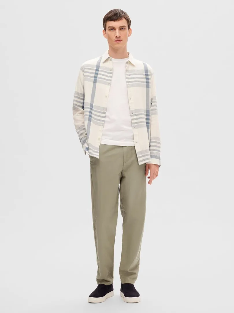 slim_fit_tapered_bukser_2.webp Bukser>SELECTED 172 SLIM FIT TAPERED BUKSER Green
